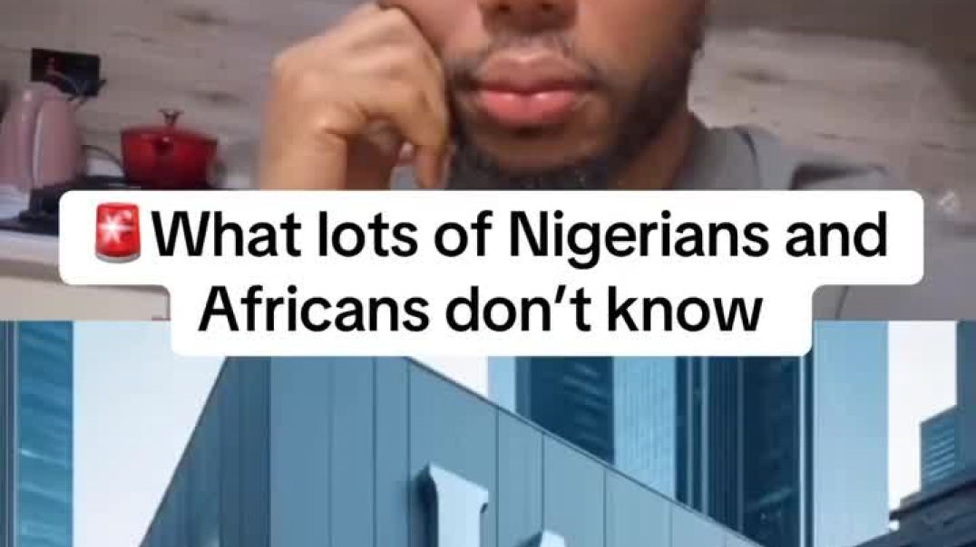 What lots of Nigerians and Africans don’t know #viral #reels #fyp #nigeria #life