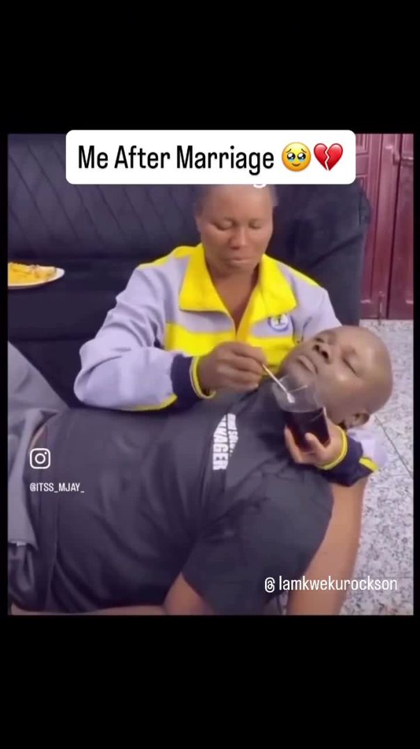 Even the baby dey confused